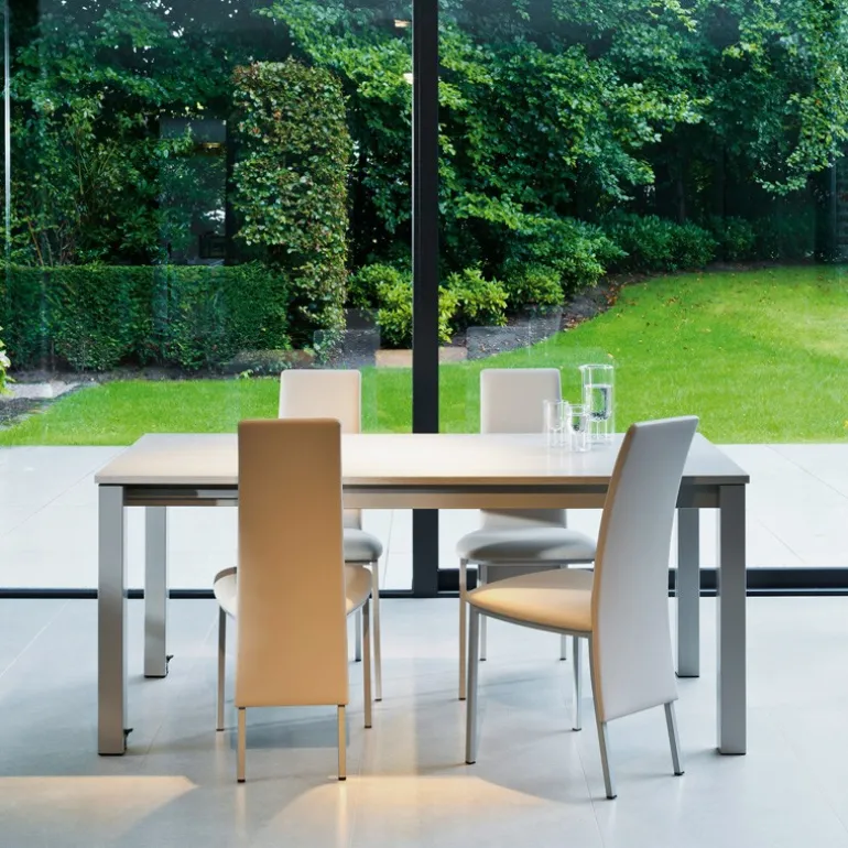 Valencia Table de cuisine rectangulaire avec allonge