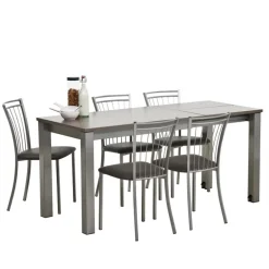 Valencia Table de cuisine rectangulaire avec allonge