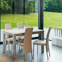 Valencia Table de cuisine rectangulaire avec allonge