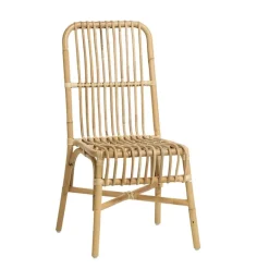 ValérieChaise ethnique en rotin naturel