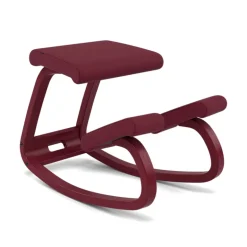 Variable Monochrome Varier® Chaise de bureau ergonomique à bascule en tissu