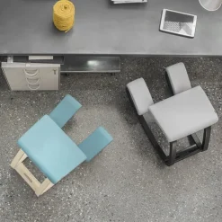 Variable Varier® Chaise de bureau ergonomique à bascule en tissu