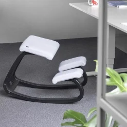 Variable Varier® Chaise de bureau ergonomique à bascule en tissu