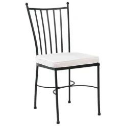 Venecia Chaise de jardin en acier style provençal