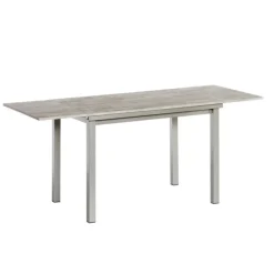 Vienna Table de cuisine rectangulaire extensible