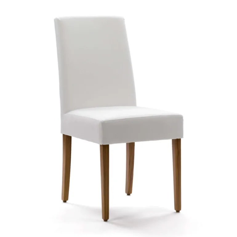 Vigo Chaise de salle à manger Mobitec® contemporaine en bois et tissu