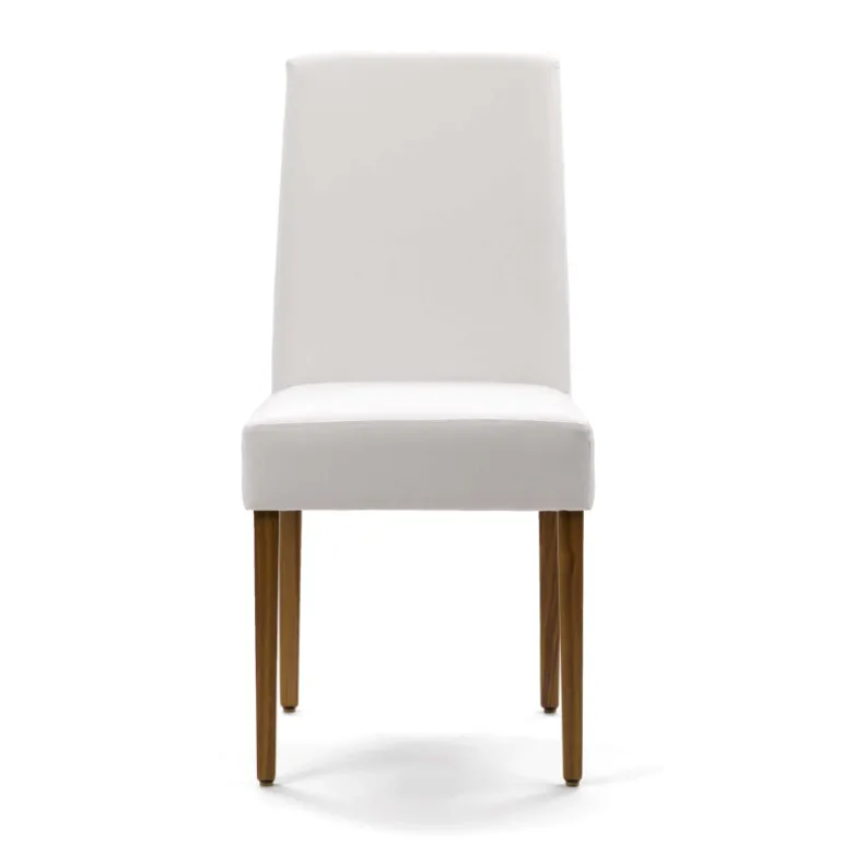 Vigo Chaise de salle à manger Mobitec® contemporaine en bois et tissu