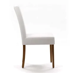 Vigo Chaise de salle à manger Mobitec® contemporaine en bois et tissu