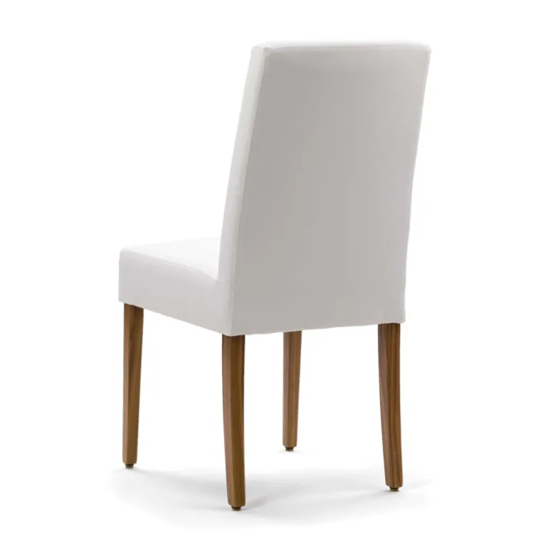 Vigo Chaise de salle à manger Mobitec® contemporaine en bois et tissu