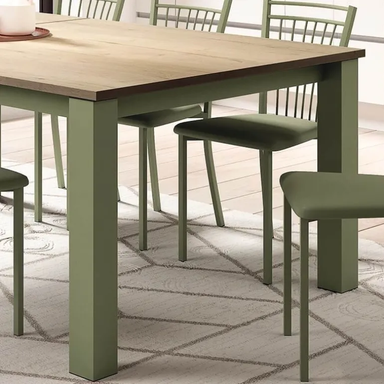 Viva Chaise de cuisine en métal et simili