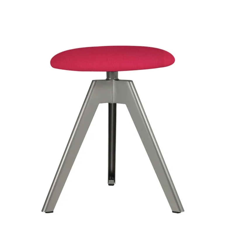 Vérone Carrier® Tabouret bas pivotant en métal et synthétique