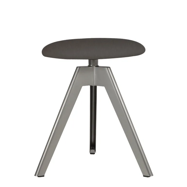 Vérone Carrier® Tabouret bas pivotant en métal et synthétique