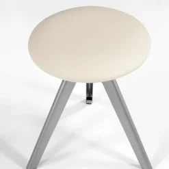 Vérone Carrier® Tabouret bas pivotant en métal et synthétique