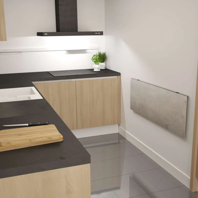 Vulcano Table murale pliante en céramique