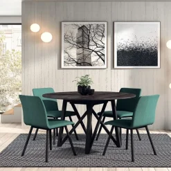 Wacko Table design ronde fabrication belge