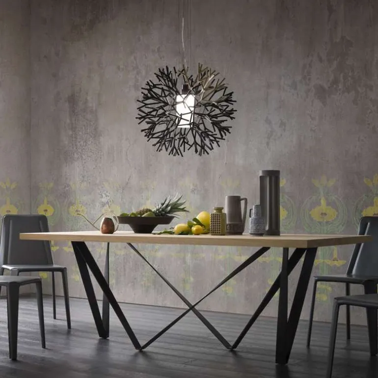 Wave Table design extensible avec pied en métal