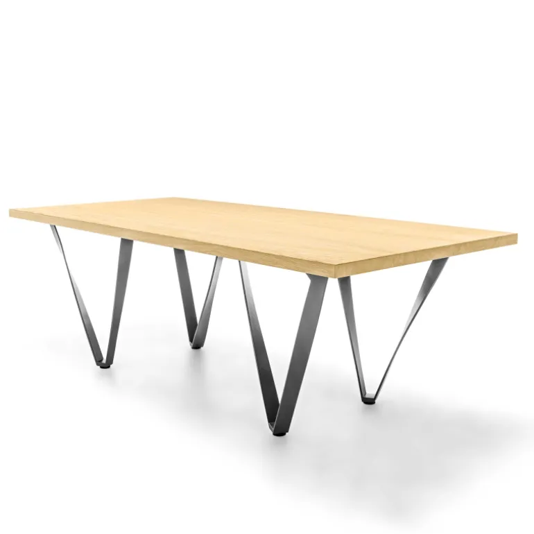 Wave Table design extensible avec pied en métal