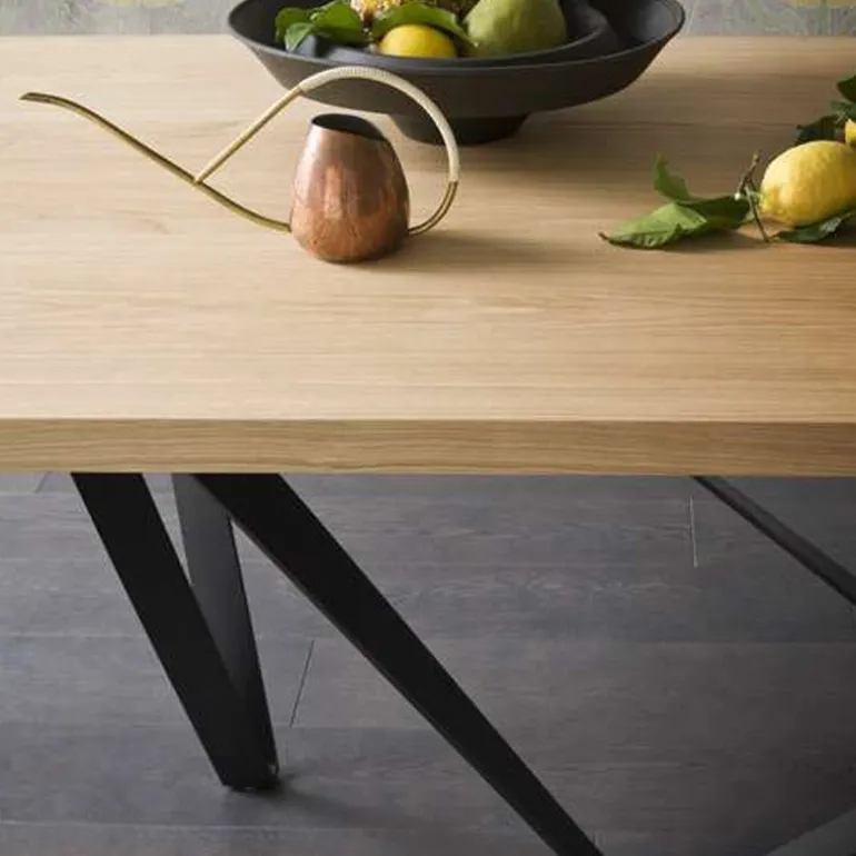 Wave Table design extensible avec pied en métal