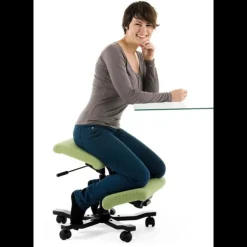 Wing Varier® Siège ergonomique en tissu sur roulettes