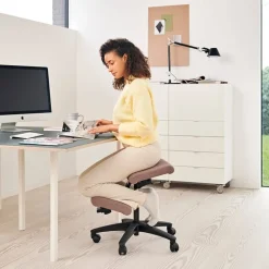 Wing Varier® Siège ergonomique en tissu sur roulettes