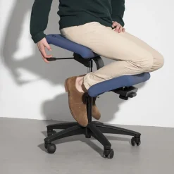 Wing Varier® Siège ergonomique en tissu sur roulettes