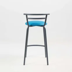 Xélus Carrier® Tabouret snack fabriqué en France assise ronde rembourrée et structure métal