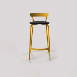 Xoxo Carrier® Tabouret snack fabriqué en France structure en métal et assise rembourrée