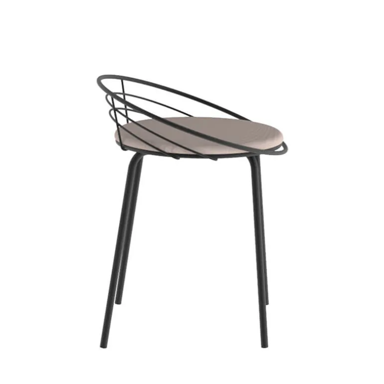 Yaël Carrier® Tabouret bas design made in Franceen métal