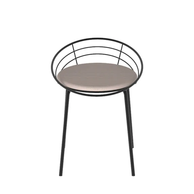 Yaël Carrier® Tabouret bas design made in Franceen métal