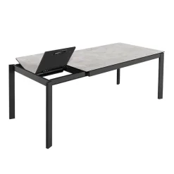 Zenit Table en céramiqueextensible avec pieds en métal