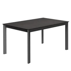 Zenit Table rectangulaire céramique avec pieds métal